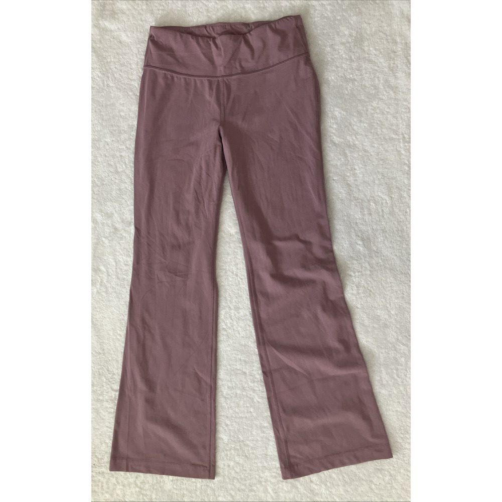 Athleta Girl High Rise Chit Chat Flare Pants Leggings Size XXL 16 Lilac Athletic